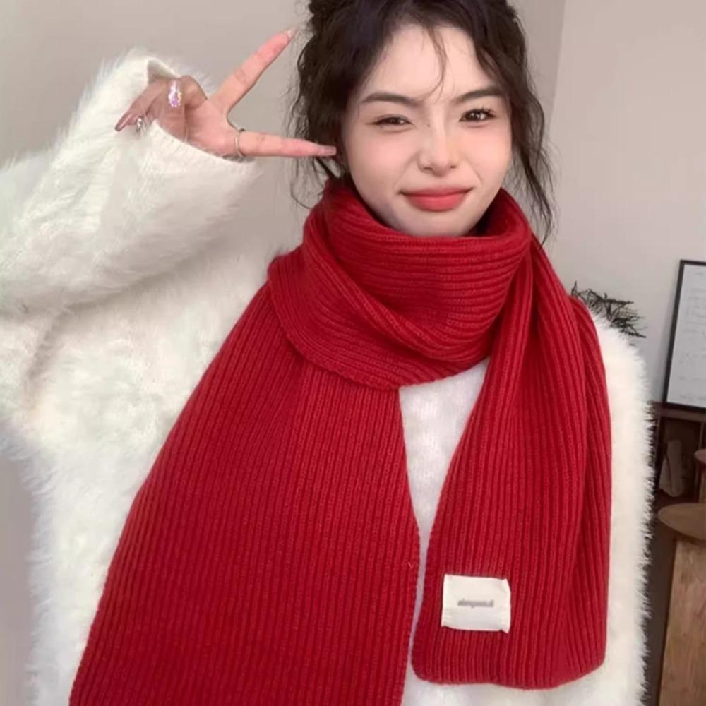 Windproof Warm Scarf Solid Color Thermal Neck Warmer New Skiing Motorcycle Scarf  Outdoor