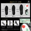 [Supervised by a Judo Therapist] Foot Insoles To Reduce Strain, Maintain Good Posture, Arch Support, Shock Absorption, Heel Cup - UnsungHERO (S: 22-24