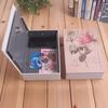 Coffre-fort, objets de valeur, dictionnaire de sécurité, livre avec serrure, serrure à clé de sécurité, livre secret, code, simulation d'argent, conception de sécurité pour espèces