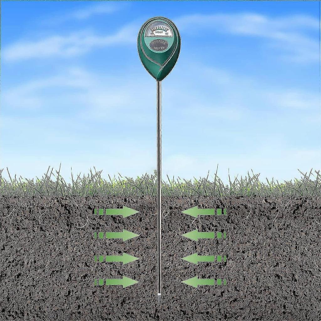 Xlux Misuratore di Umidità del Suolo Sonda Lunga Sensore Monitor Acqua per Piante da Interno Esterno Uso in Giardinaggio e Agricoltura
