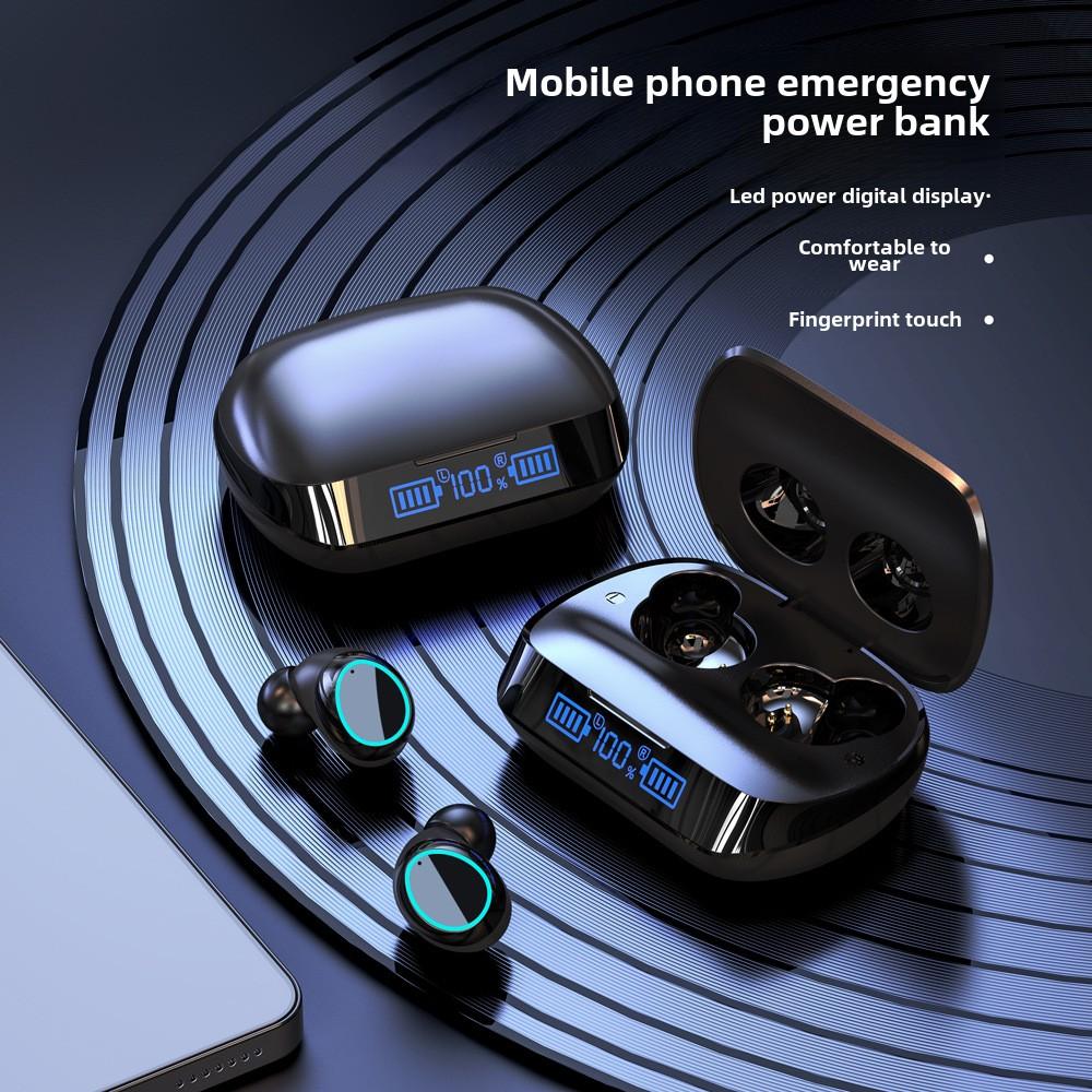 Casque Bluetooth stéréo bilatéral sans fil intra-auriculaire à réduction de bruit pour jeux Esports