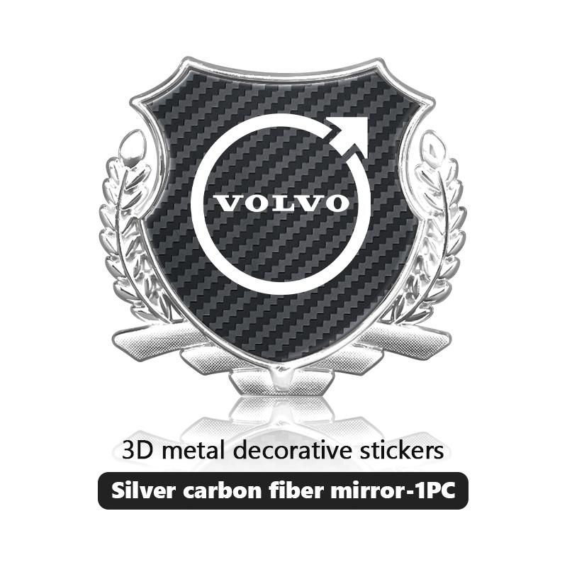 Car Body 3D Stickers Wheat Ears Styling Emblem Decals Decoration For Volvo AWD V50 S60 XC60 S40 XC40 XC90 V60 S80 S90 V90 C30