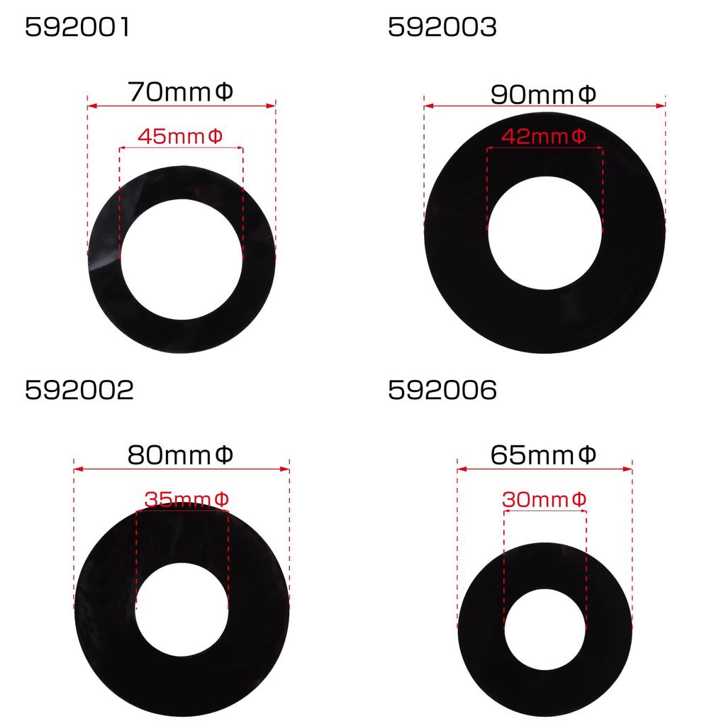 Jet Inoue 592006 Absorption Reinforced Sheet, Pitat-kun 2.6 Inches (65 Mm)