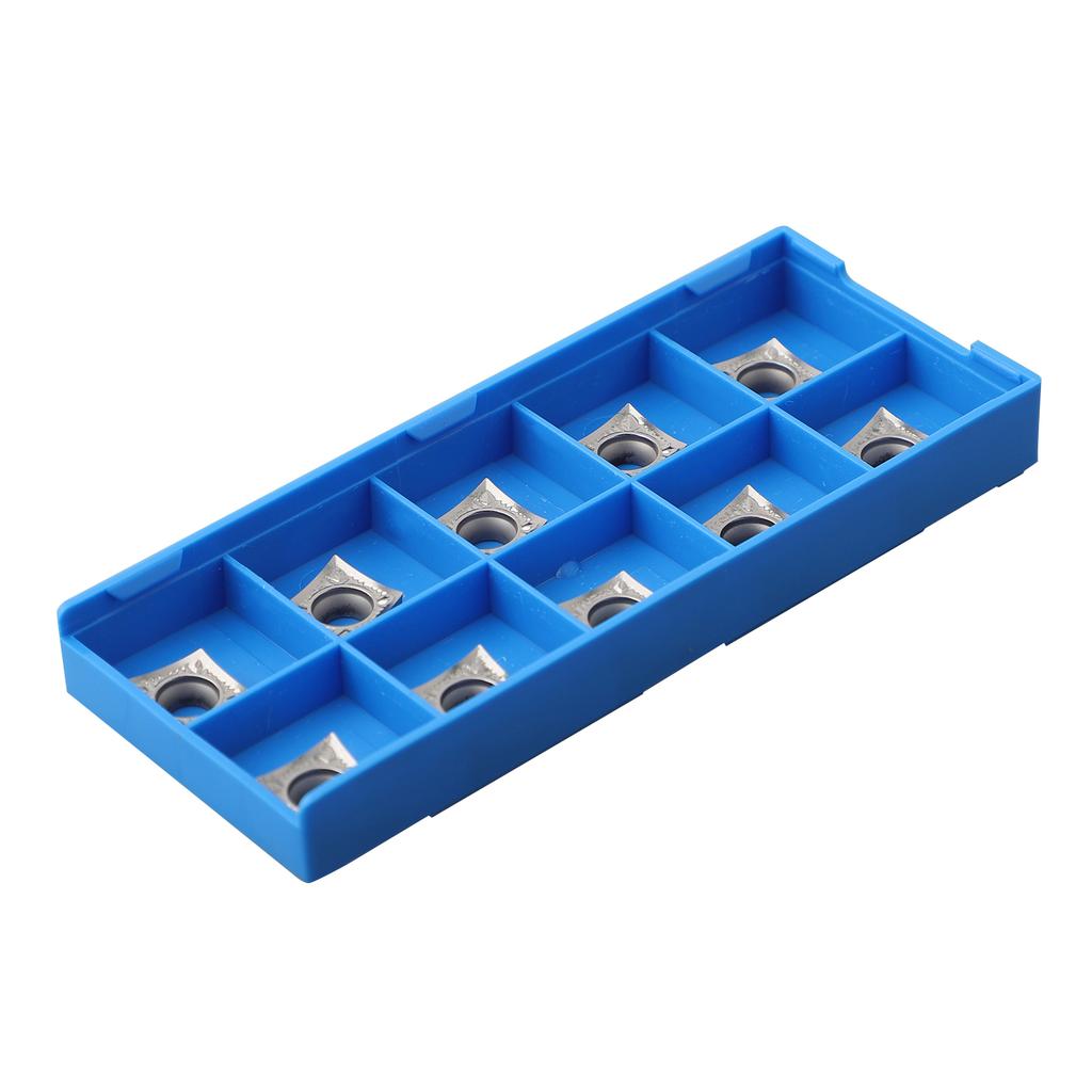 10pcs Carbide CNC Inserts CCGT09T308AK CCMT09T3 Lathe Blades for Aluminum Machining with Stable Performance and Tight Tolerances