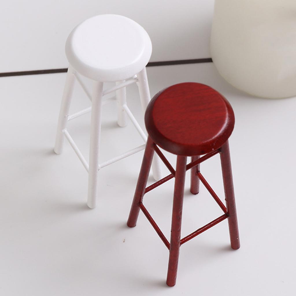 Scaun de păpușă accesorii scenă bar casă miniatură casă colecție cadou