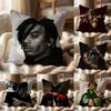 P-Playboi Carti SINGER Cushion Cover Multi-Scene Pillow Cover for Home & Car - Reversible, Soft & Durable for Daily Use