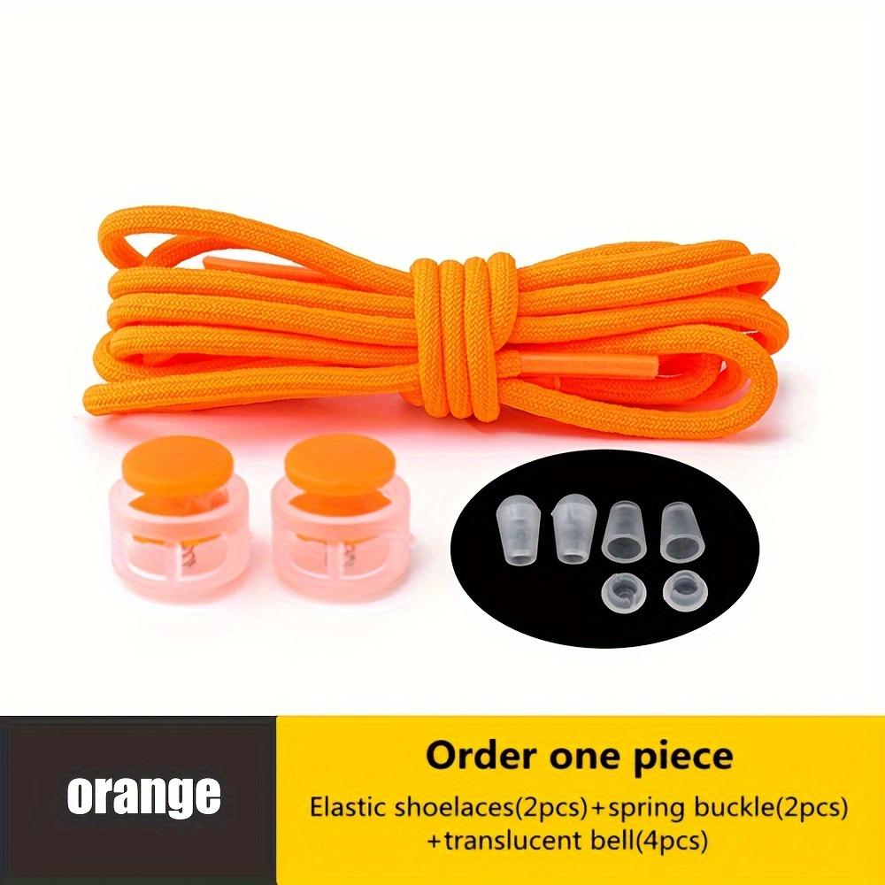 1 Pair of Spandex Elastic Shoelaces Suitable for Sneakers, Lazy Tie-Free Adult Universal 39.37inch Length