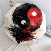 Yin-Yang Symbol  Pattern, Automatic Folding Umbrella, Portable and Foldable Design, 8 Ribs, a Christmas or Birthday Gift.