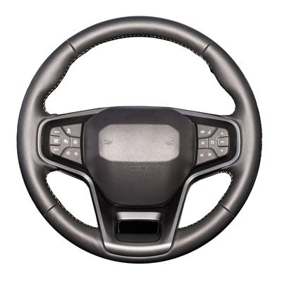 Hand Stitching Car Steering Wheel Cover Wrap For Ford Bronco VI 2020 2026 2026 2026 2026 2026 Braid On Steering-wheel Holder