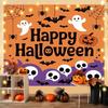 Halloween Backdrop Fabric, Event Hanging Fabric, Bedroom Decorative Wall Hanging