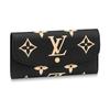 Emilie Monogram Canvas Snap Closure Wallet Women Wallet Black M82340