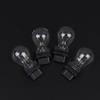 2Pcs 3156/3157 12V 21/5W Led Bulbs Clear Shell Tail Signal Light Bulbs Replacement Car Tail Brake Light Backup Reverse Lamp