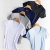 Men's Slim Fit Casual Short Sleeve Sports T-shirt for Spring/Summer