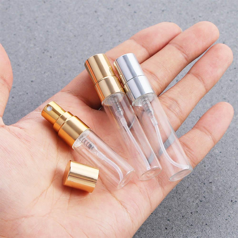 Sample Vials Moisturizer Spray Bottle Cosmetic Container Refillable Glass Bottle Perfume Atomizer