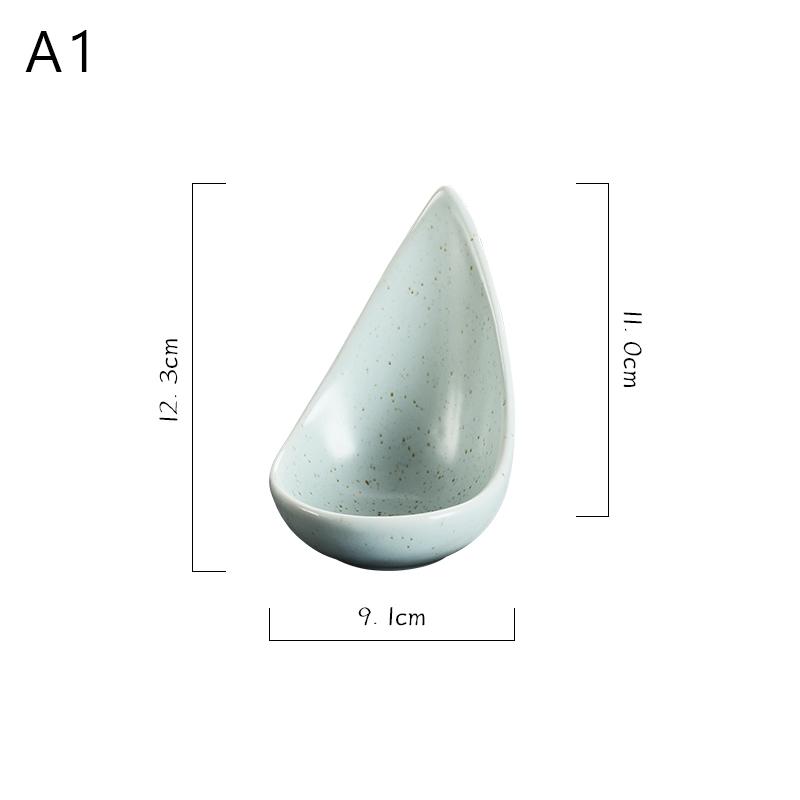 Japanese Seasoning Bowl Snack Mustard Sushi Plate Restaurant Appetizer Dish Cold Dish Snack Dessert Dish Ceramics Tableware