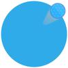 VidaXL Floating Bubble Solar Cover 455 Cm Cover For Round Pool PE 90346