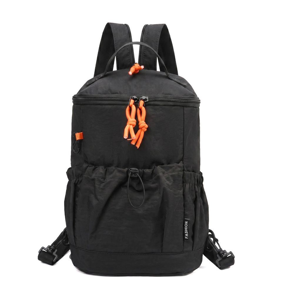 Schoolbag backpack women's new Korean version simple backpack light contrasting color student schoolbag outdoor commuting large-capacity leisure bag