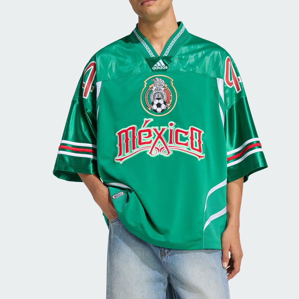adidas Camiseta México Remixed Bringbacks Verde Hombre Tops KD5986