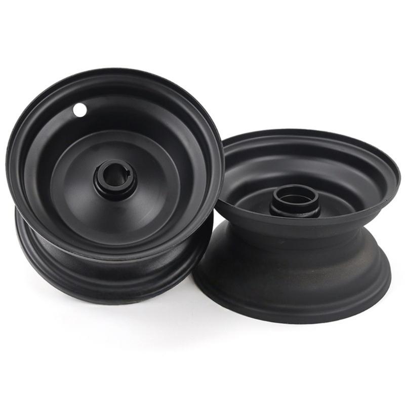 Front/Rear 6in Iron Wheel Hubs Off Road Vehicle Accessories Vibration Reduction Easy Assembly Long Lasting