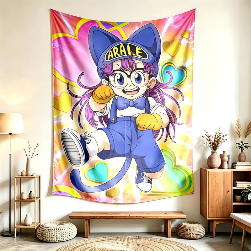 Arale (5) Tapestry Suitable For Decorating Homes Dorms And Bedrooms Soft To The Touch And A Perfect Gift For Friends And Family