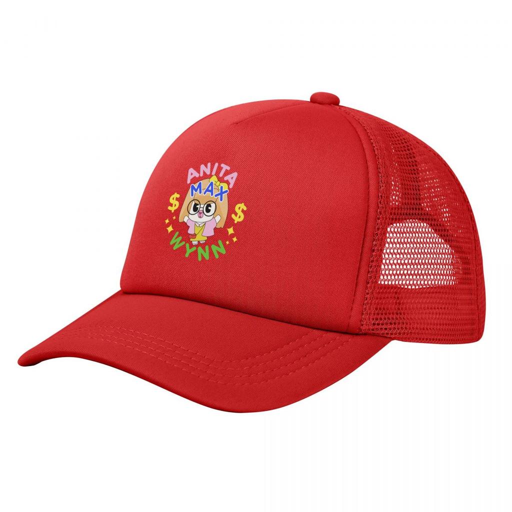 Anita Max Wynn Trucker Hats Unisex Vintage Cute Dad Hat Trucker Worker Cap Sun Hats Adjustable Polyester Mesh Baseball Cap Summer