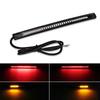 Motorcycle 48 LED Light Bar Flexible Strip Turn Signal Tail Rear Brake Stop Bulb Lamp