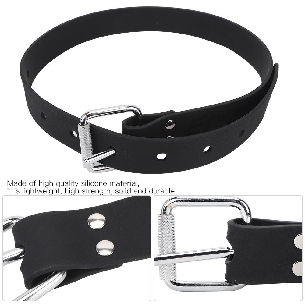Silikon Tauchbleigürtel mit Schnellverschluss Stahlschnalle für Freitauchen Unterwasser Scuba