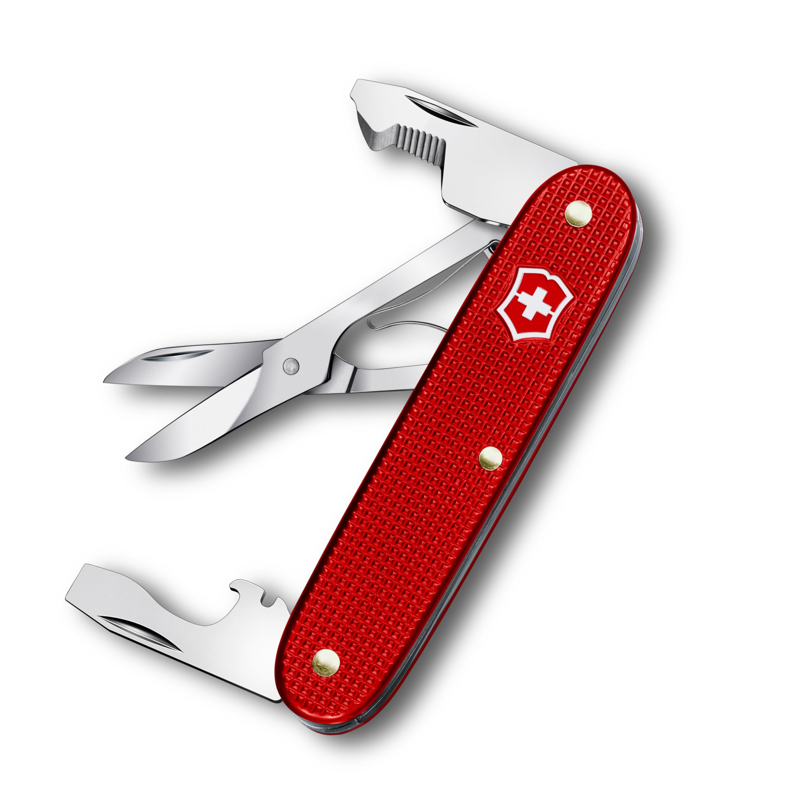 

VICTORINOX Companion Slim Alox Perfect for Outdoor Emergency and Model Multi-Tool, 6-Function, Swiss-Made, Compact, Camping, Preparedness, Survival,