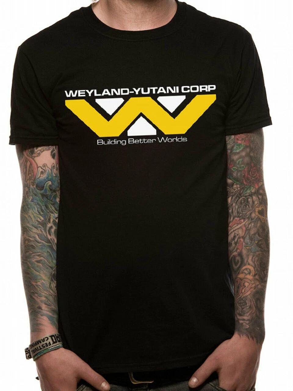 

Unisex Official T-shirt Aliens Weyland Yutani Corp Yellow 2XL