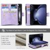 Applicable to Samsung Galaxy Z Fold 6Dreamy Texture Nine-Card Wallet Fold5Card slot flip leather case