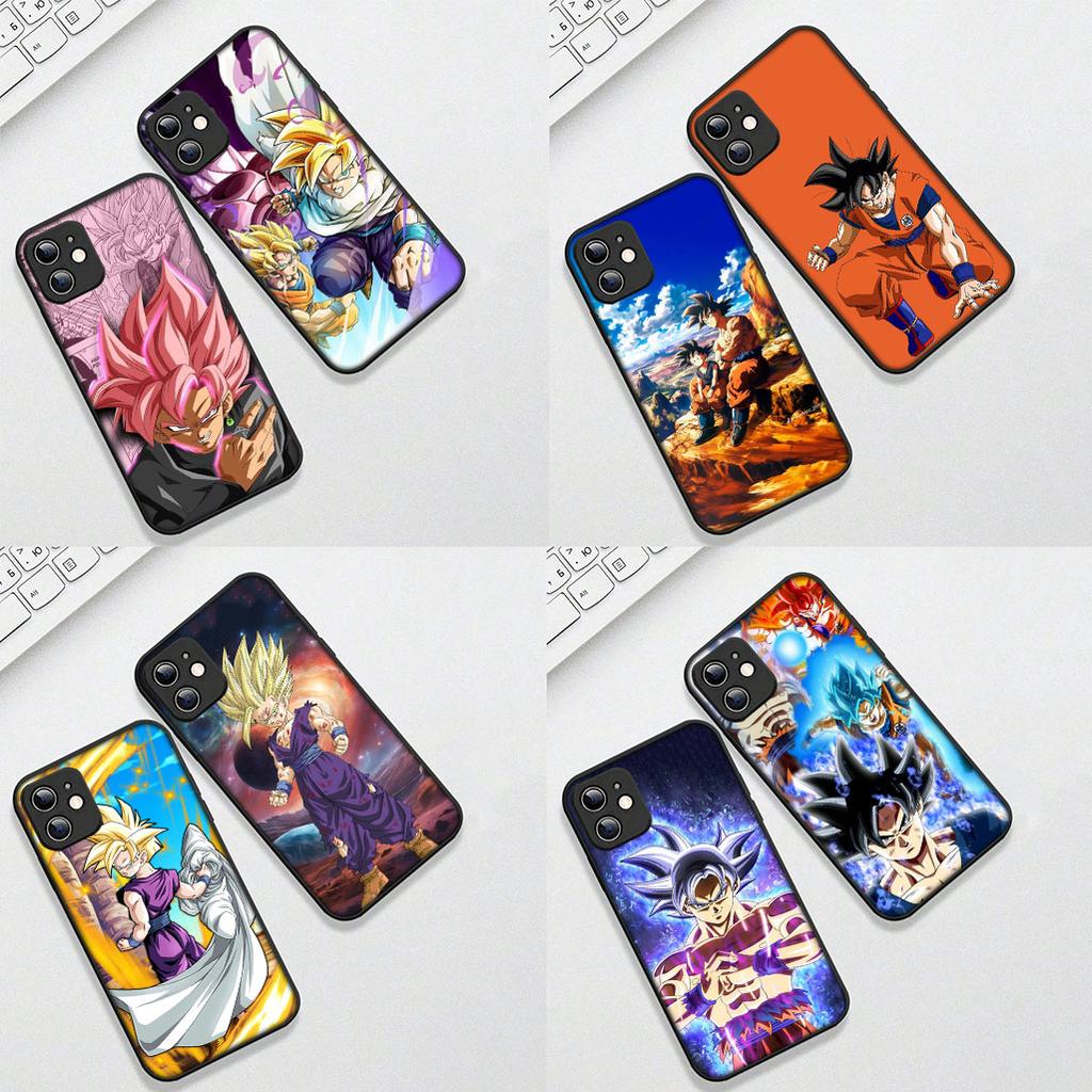 Protective Cover for Apple iPhone 12 13 Pro XS Max Mini ProMax X XR Air 13Pro Casing Phone Case Dragons Gokus Balls Son Gohan