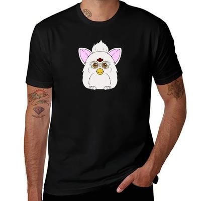 Snowball Furby TShirt Quick Dry Training Short Sleeve Tee