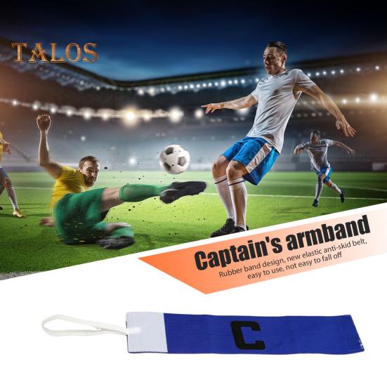 Elastiskt Fotboll Kaptensarmband Nylon Justerbart Spelarband för Ungdom och Vuxen Fotboll Basket Armband Lag Sport Tillbehör