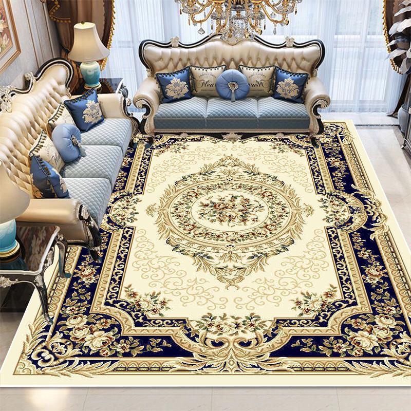 Nordic Light Luxury Living Room Rugs Home Bedroom Rugs Large Size Non Slip Children's Carpet Washable Sofa Coffee Table Mat