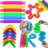 Pop Tube Tubes Sensory Tubes Set of 6 Pcs.