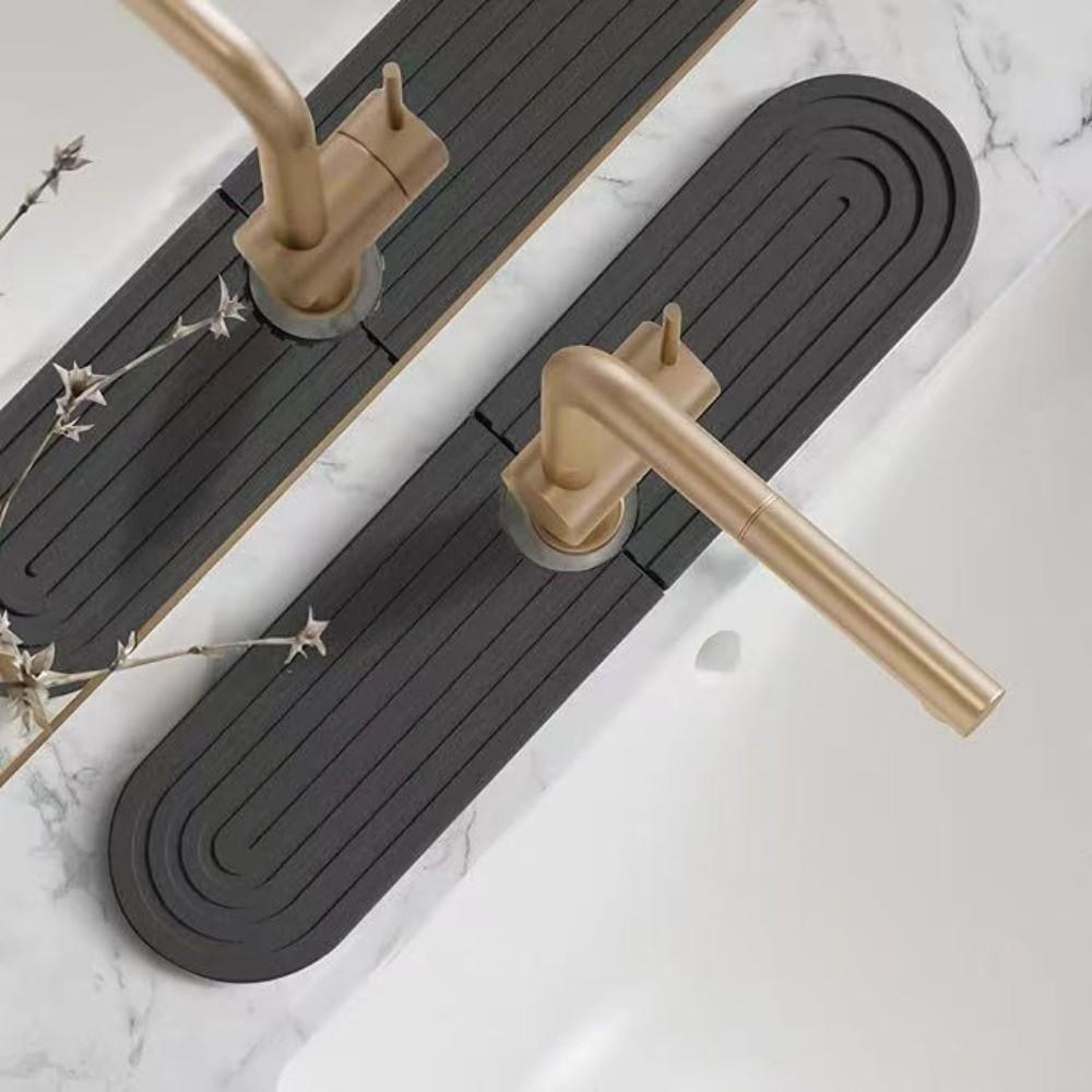 Moisture-proof Faucet Drain Pad Diatom Mud Diatomite Stone Sink Tray  Kitchen Sink