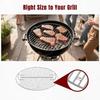 Grelha de Churrasco para Exterior Resistente Fácil de Limpar de Arame para Acampamento Tailgating Reuniões Familiares