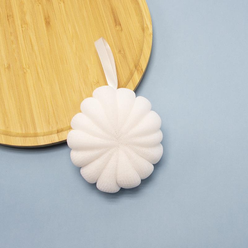 50g Non-Dispersing Soft Bath Flower: Large Foaming Exfoliating Scrubber