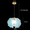 Xiaomi Nordic French Cream-style Long Line Chandelier Bedroom Bedside Lamp Dining Room Chandelier Acrylic Flower Warm Atmosphere Lamp