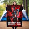 The sci-fi game Resident Evil features the Umbrella Corporation blanket a soft home furnishing nap decoration a warm Sherpa blanket for all seasons U8