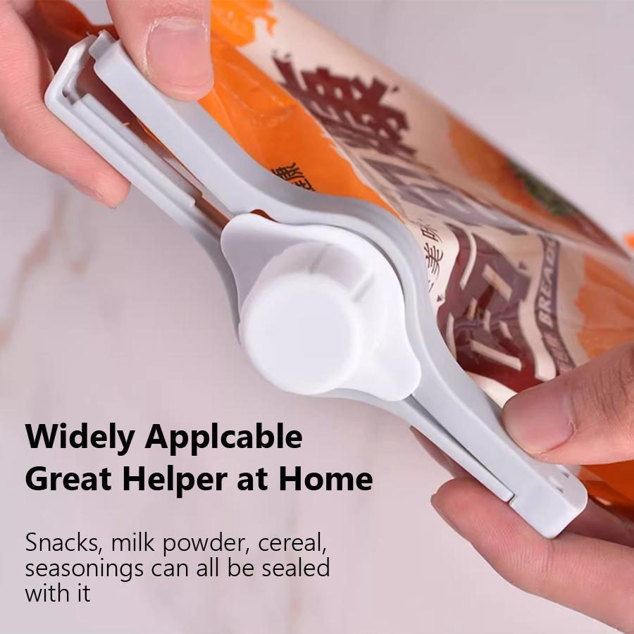 1/3/5Pcs Sealing Clip with Pour Spout for Food Storage, Moisture-Proof Sealing Clamps for Cereal, Powder, Seasoning Snacks Kitchen Gadget