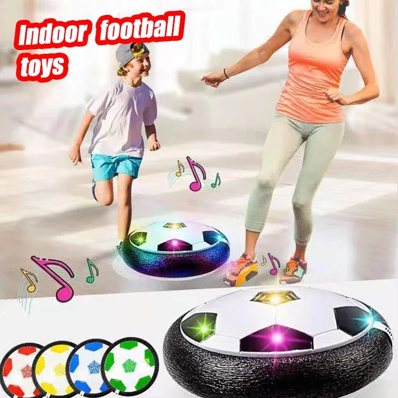 LED Bubble Football Kids Interactive Game Toy with Music and Lights for Kid Indoor Mobile Slide Flat Soccer Sports Creative Gift
