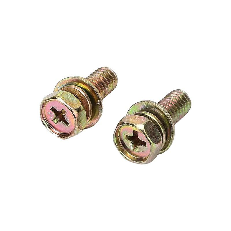 Hexagon Head Combination Screw Bolt Set with Washer and Spring Washer