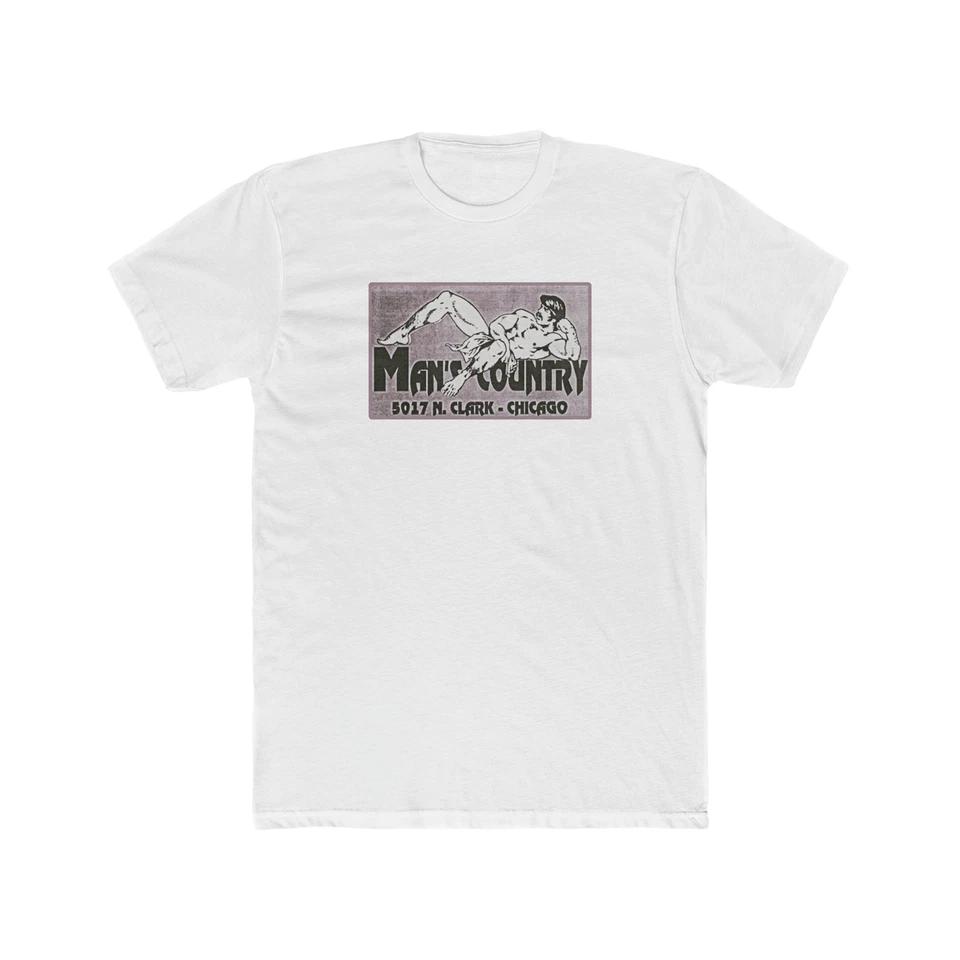 

MAN S COUNTRY Chicago Gay Sauna Men s Cotton Crew Tee Bathhouse Illinois 3XL
