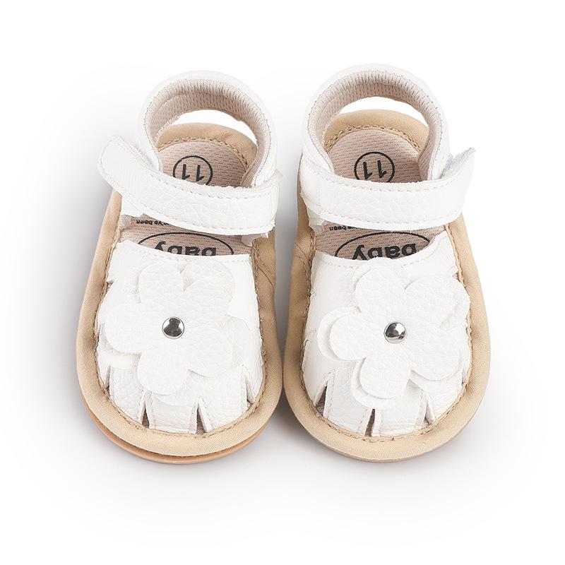 Soft Sole Summer Sandals for 0-1 Year Old Baby Girls