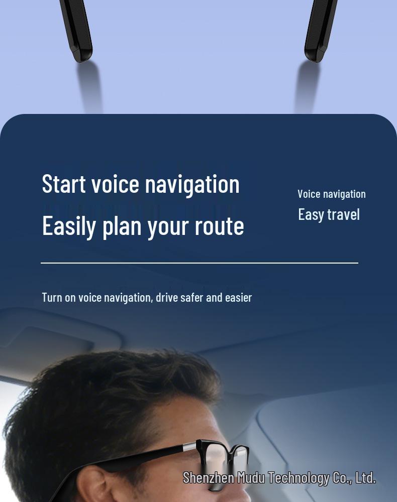 2026 Smart AI Glasses: Magnetic Plug-in for Calls, Music, Voice Assistant, and Translation.