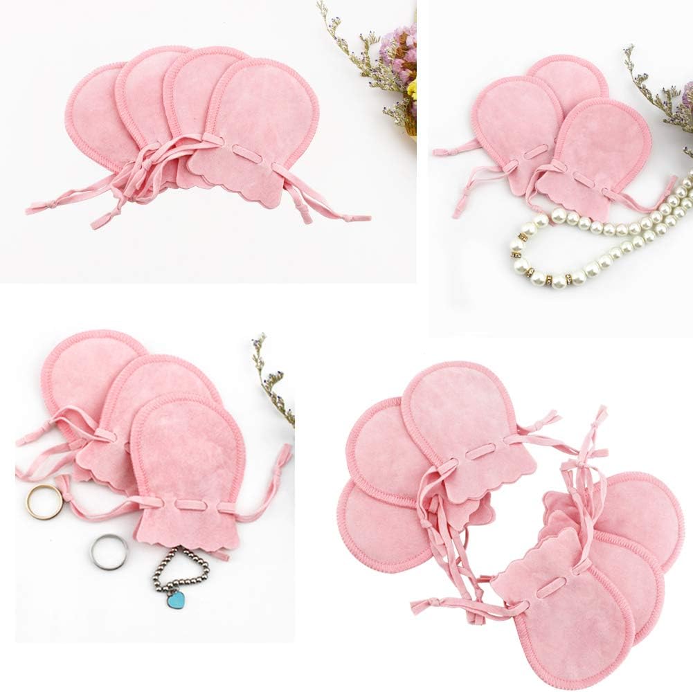 Louleur Drawstring Velvet Bag Drawstring Calabash Pouch Jewelry Packaging Bag Wedding/Christmas Favor Pouches & Gift Bags