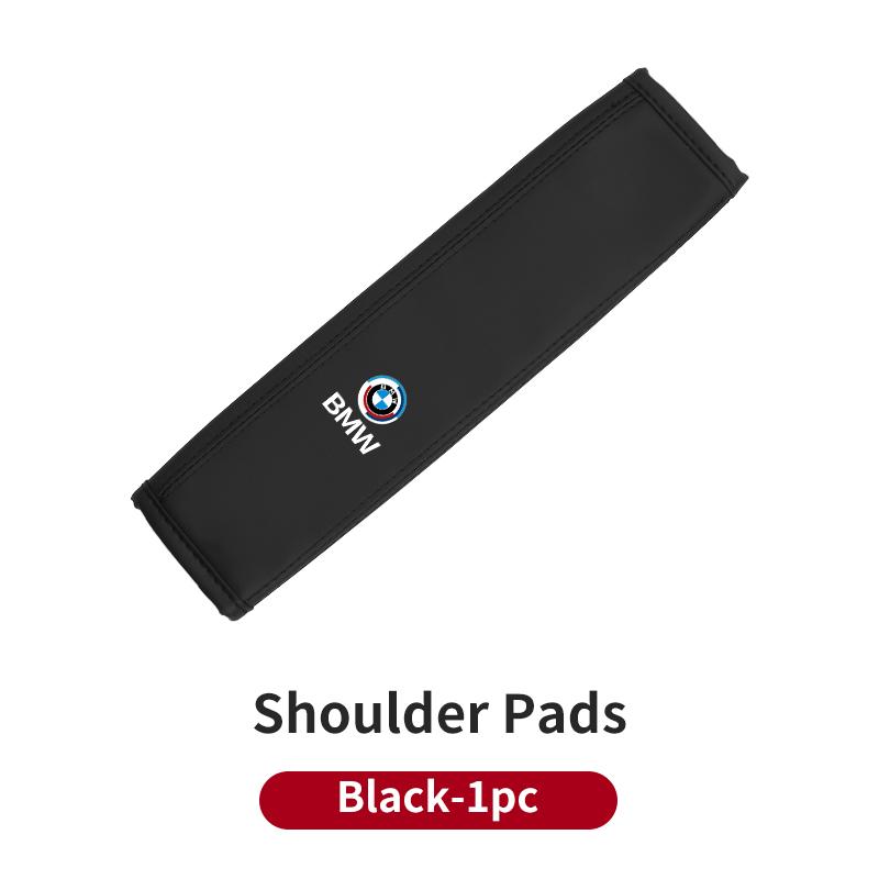 BAGF7 Car Sticker Luxury High Quality Car Seat Headrest Neck Rest Shoulder Pad Cover Auto Accessories For BMW E91 E30 G20 X3 X5 M5 M3
