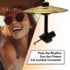 2Pcs Car Vent Mini Drum Crash Cymbal for Car Vent Car Dashboard Percussion Turn Your Ride Into A Rhythm Zone Drummer Car Accessory