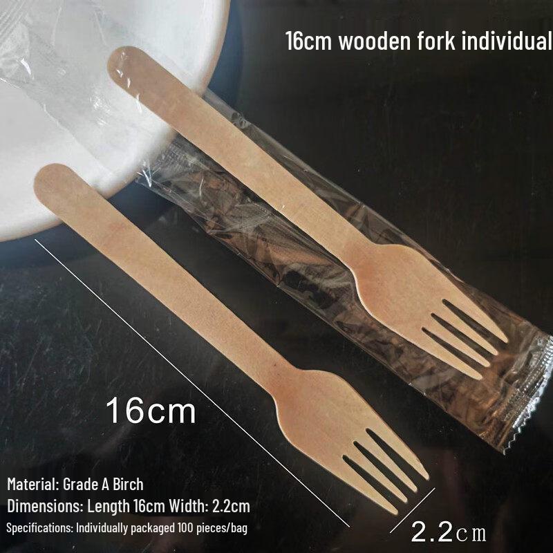 Eco-Friendly Disposable Paper Cutlery Set